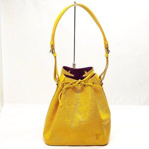 Louis Vuitton Petit Noe Yellow Epi Shoulder Bag mon-455-091025